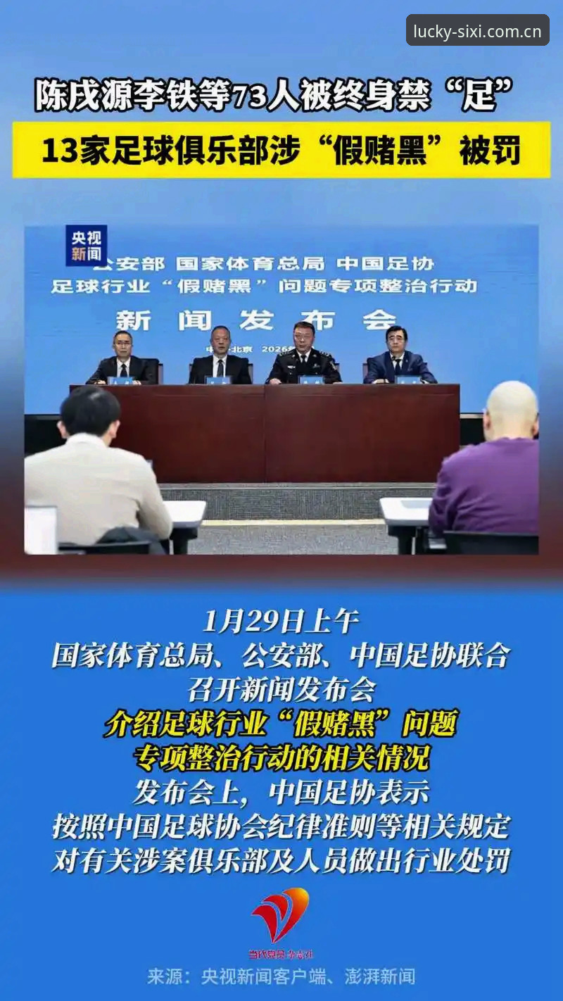 揭秘足坛反腐风暴背后：四喜娱乐平台带你全景回顾第三批禁足令真相